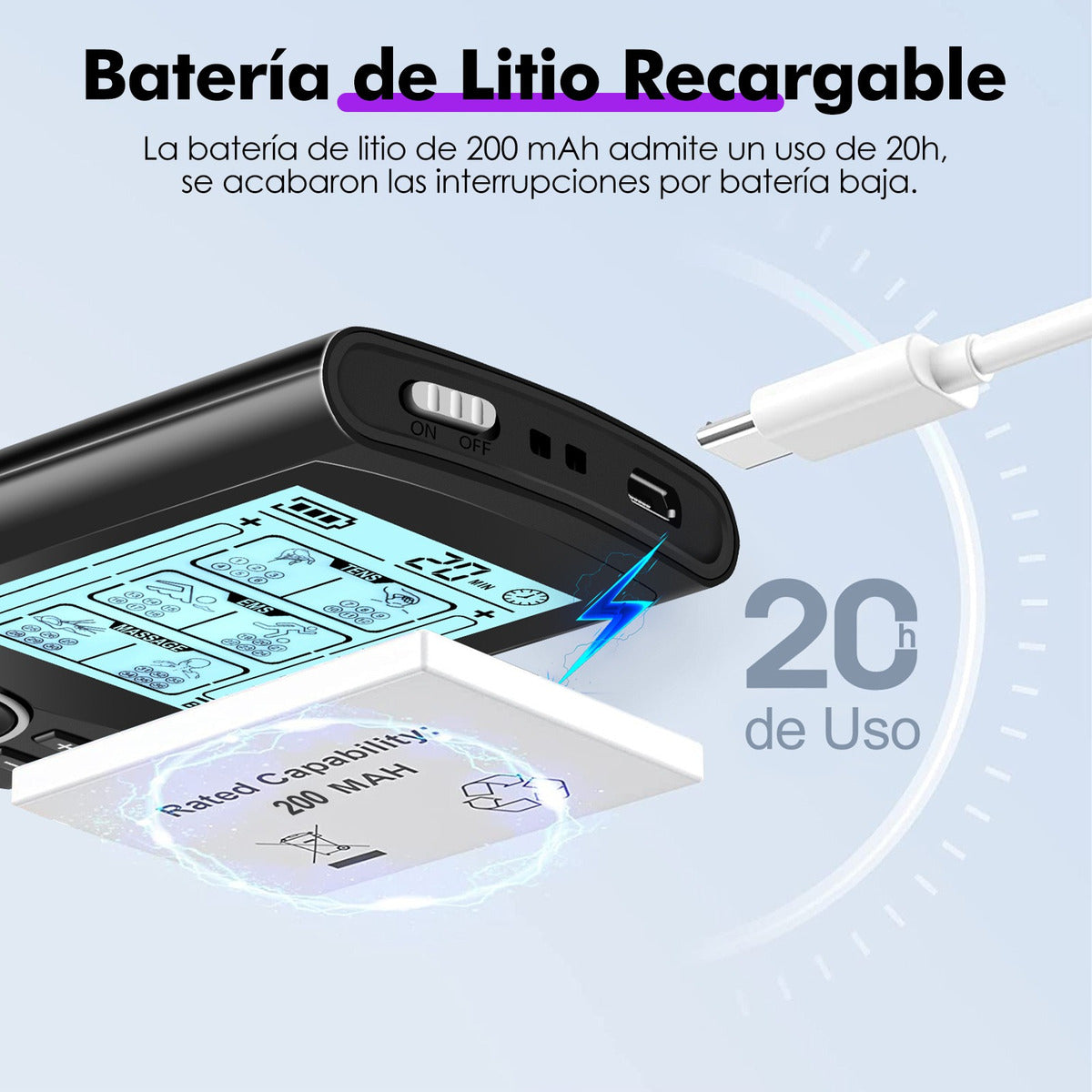 TENS Masajeador Multifuncional