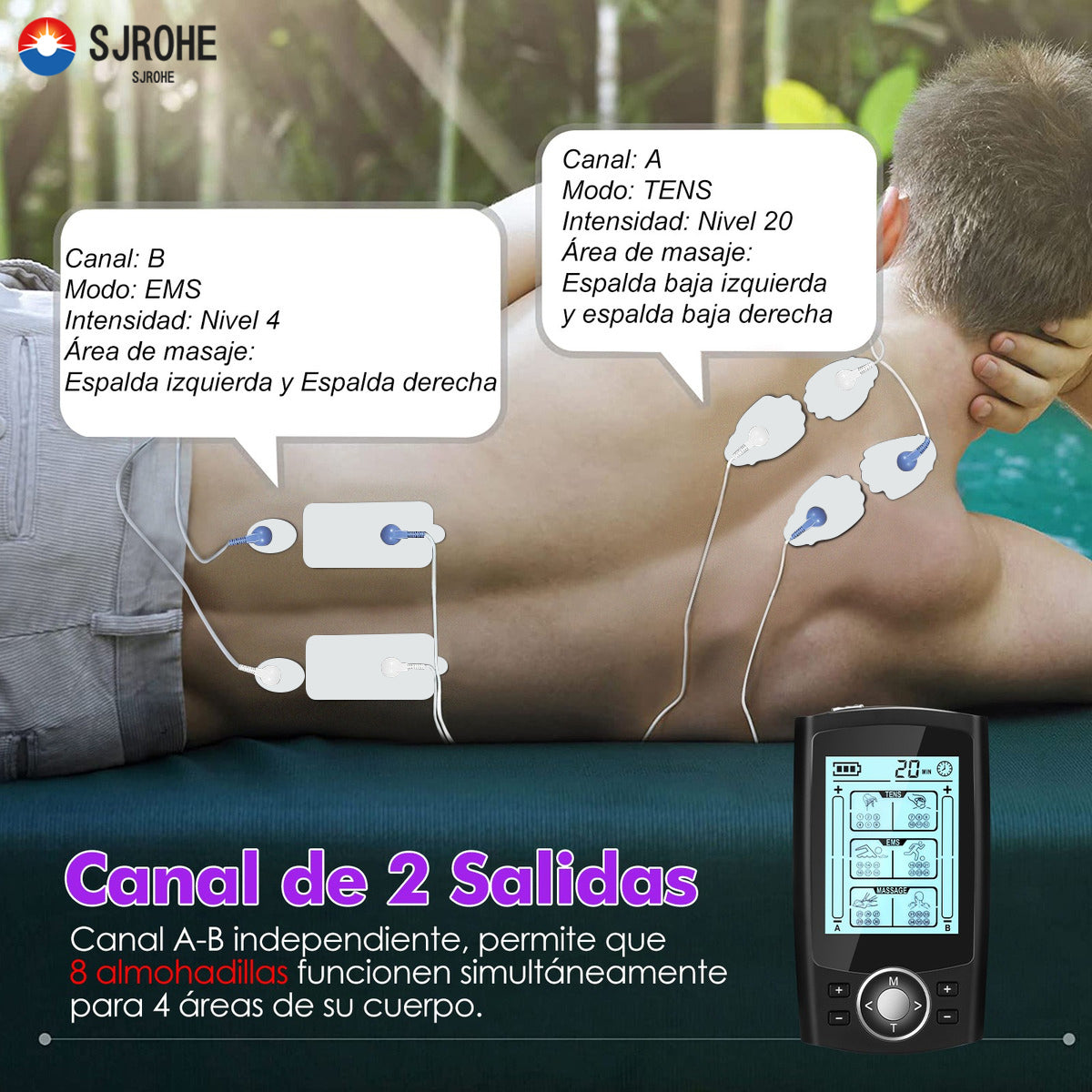 TENS Masajeador Multifuncional