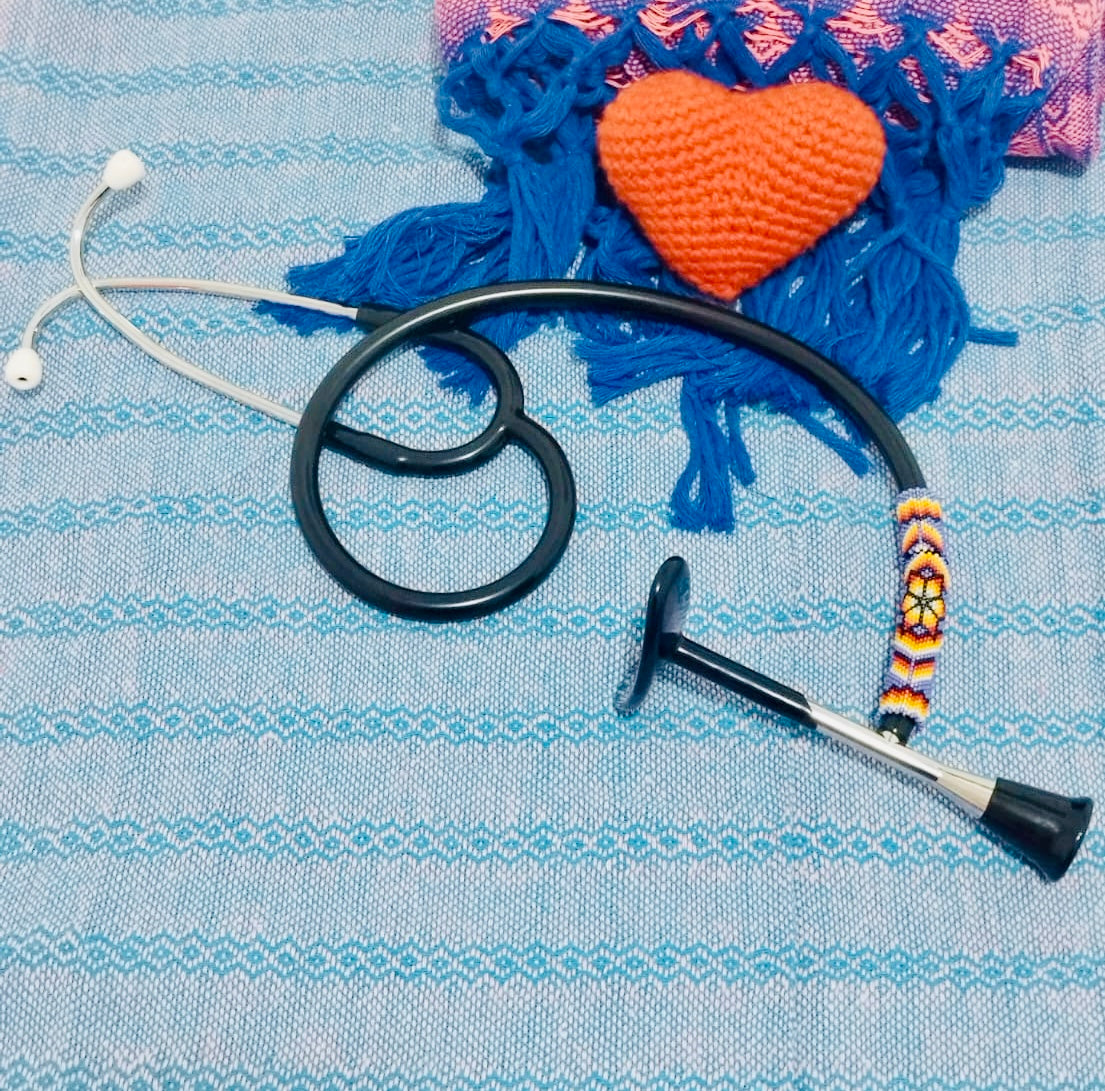Fetoscopio con diseño exclusivo con chaquira Miyuki