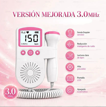 Doppler fetal son transductor impermeable